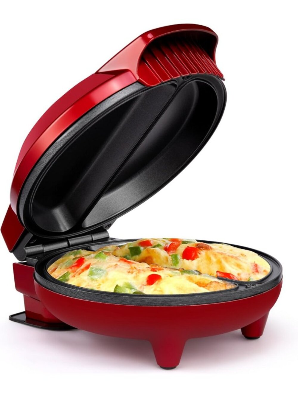 Stainless Steel Omelet & Frittata Maker - Non-Stick, Easy Clean, Compact, 2